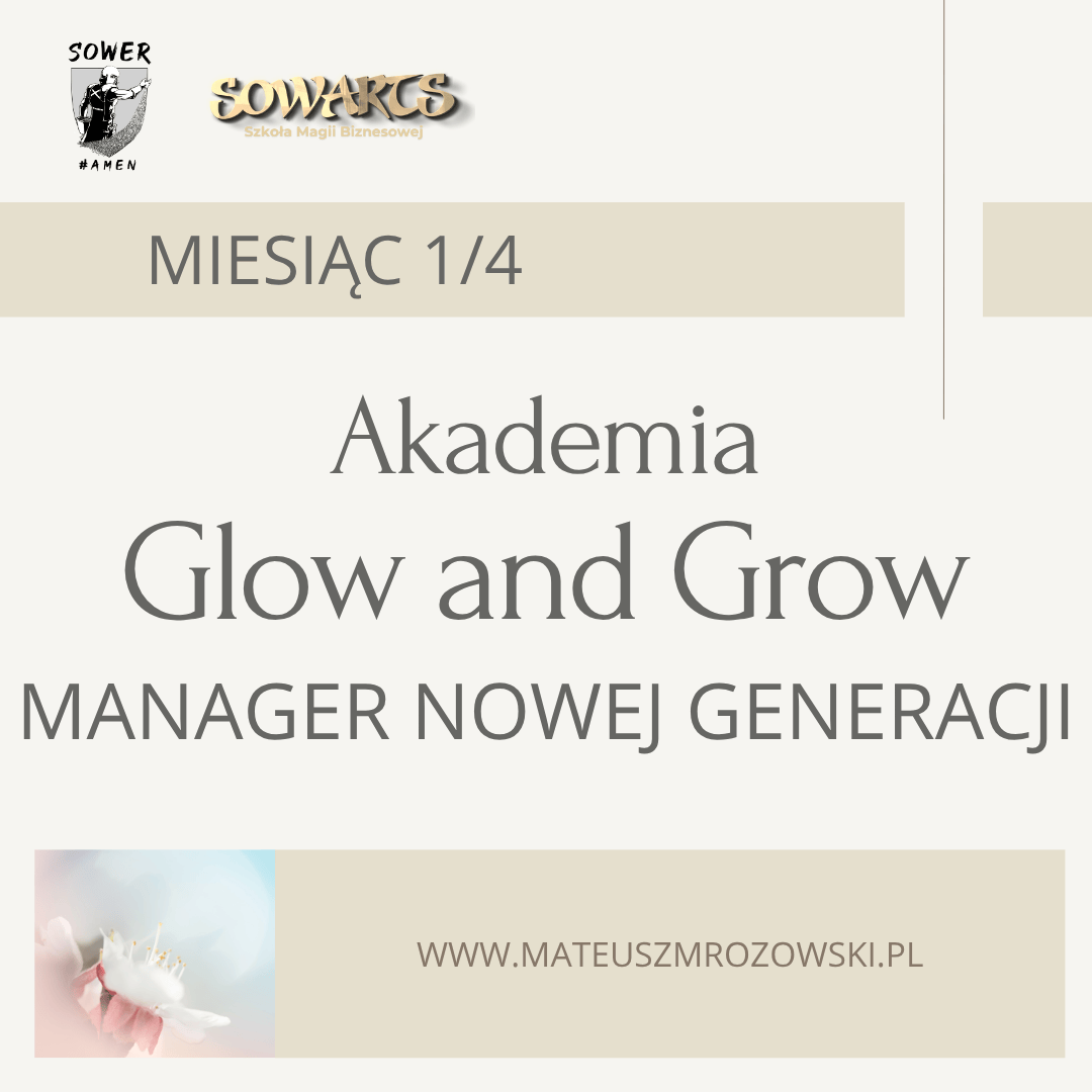 Glow and Grow Academy [Manager Nowej Generacji] – miesiąc 1