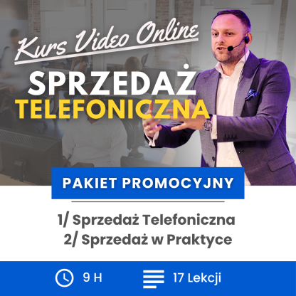 Pakiet Promocyjny - Sprzedaż Telefoniczna + Sprzedaż w Praktyce