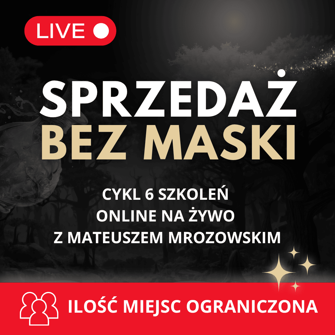 Online na Żywo – Sprzedaż bez Maski